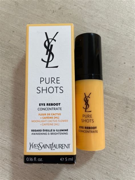 眼部精華推介 No. 8：YSL Beauté Pure Shots Eye Reboot Serum 